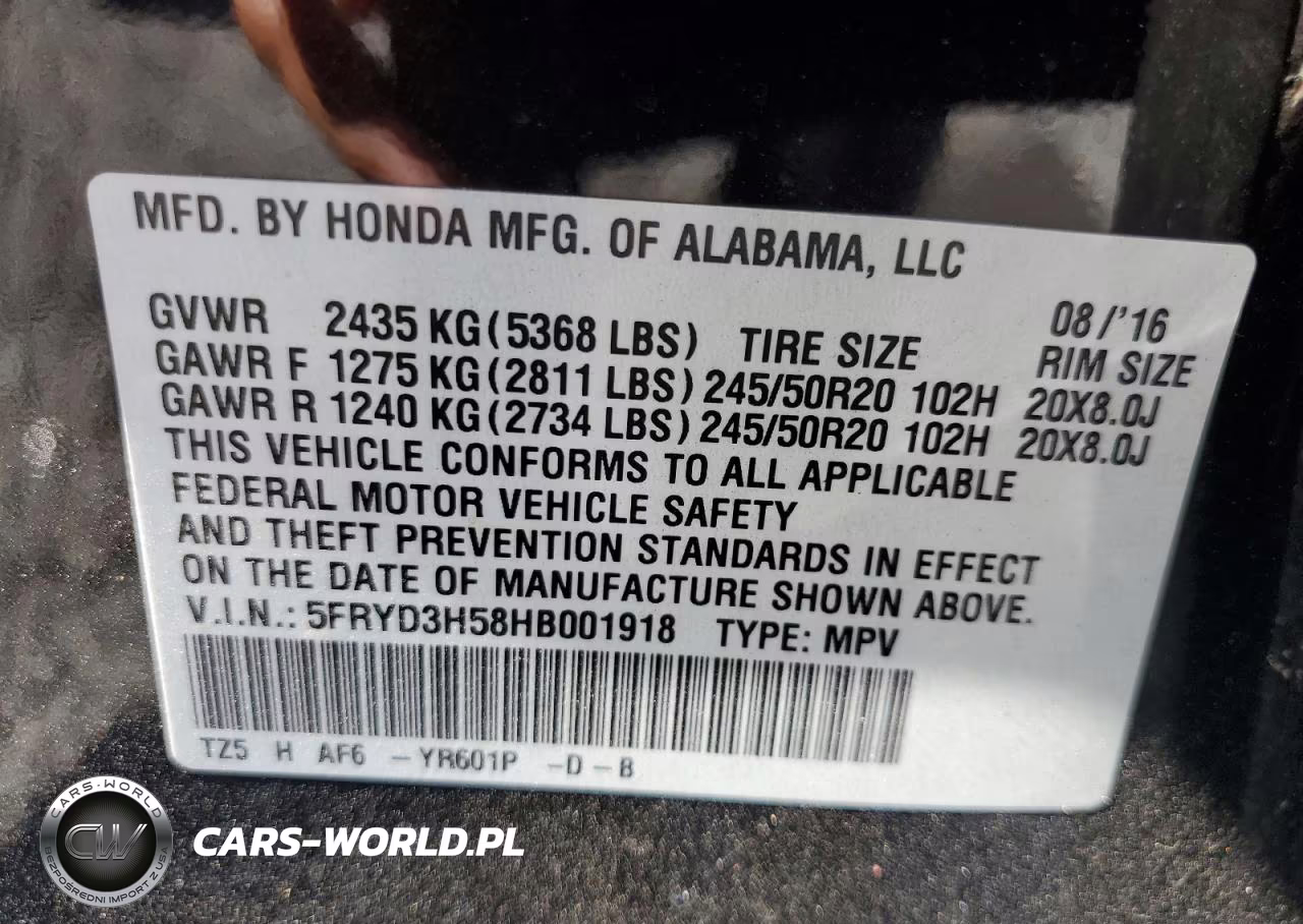 2017 Acura Mdx Technology VIN:5FRYD3H58HB001918 - 13