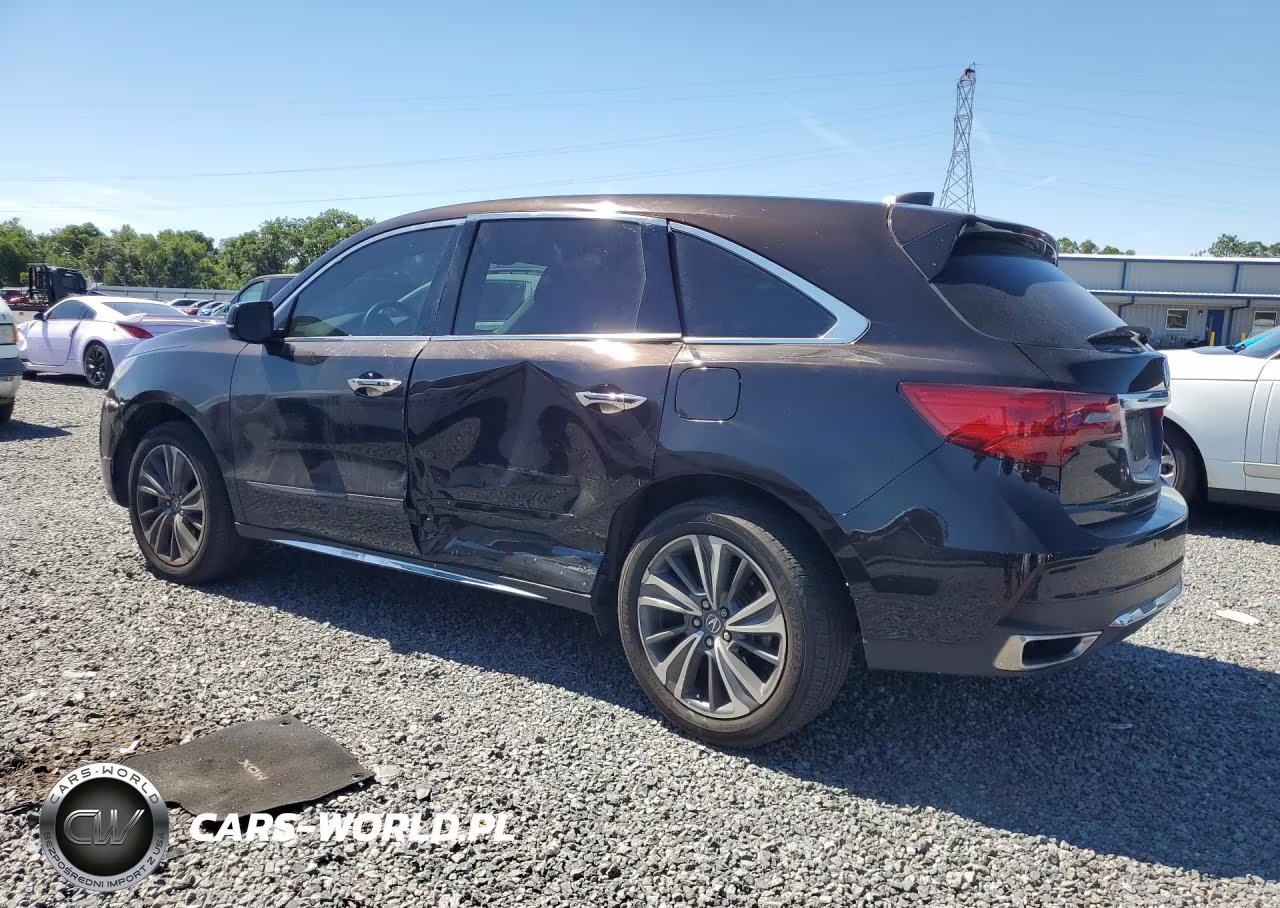 2017 Acura Mdx Technology VIN:5FRYD3H58HB001918 - 2