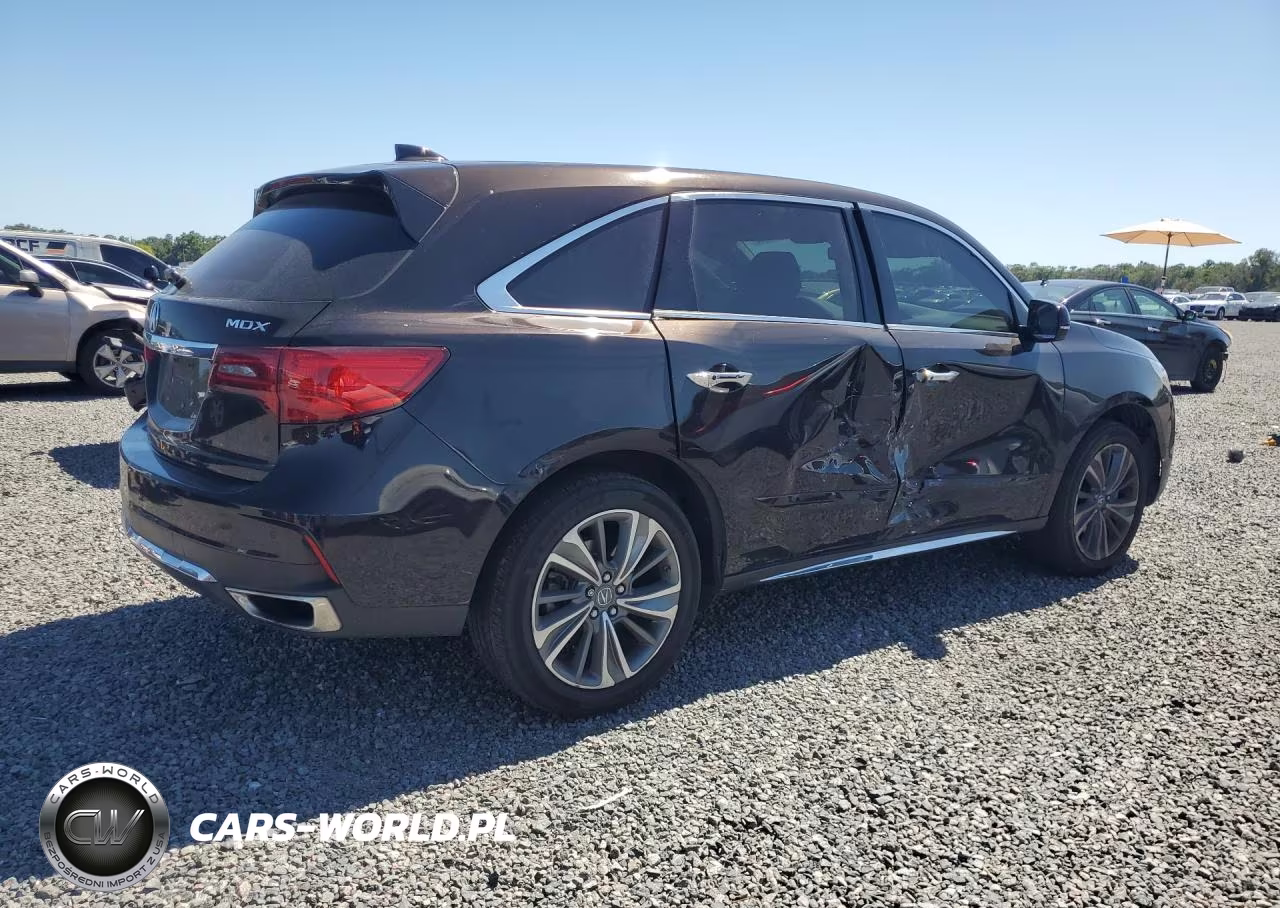 2017 Acura Mdx Technology VIN:5FRYD3H58HB001918 - 3