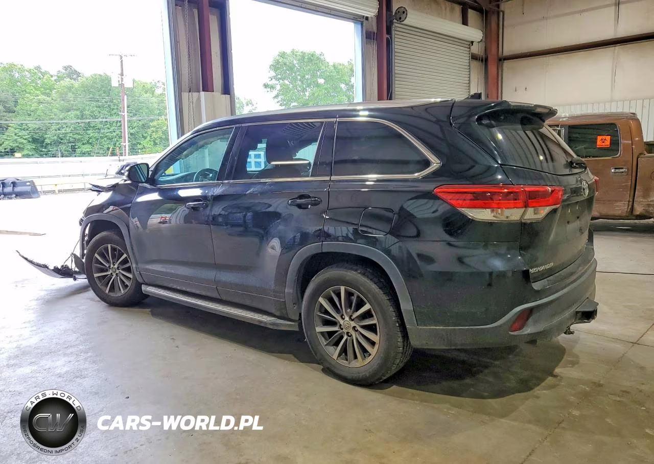 2018 Toyota Highlander Xle VIN:5TDKZRFH7JS544221 - 2
