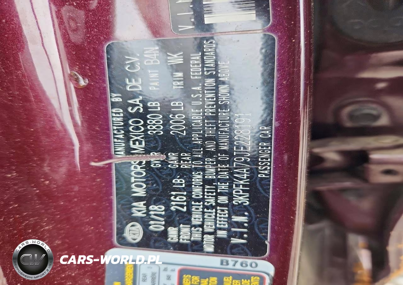 2018 Kia Forte Lx VIN:3KPFK4A79JE228191 - 12