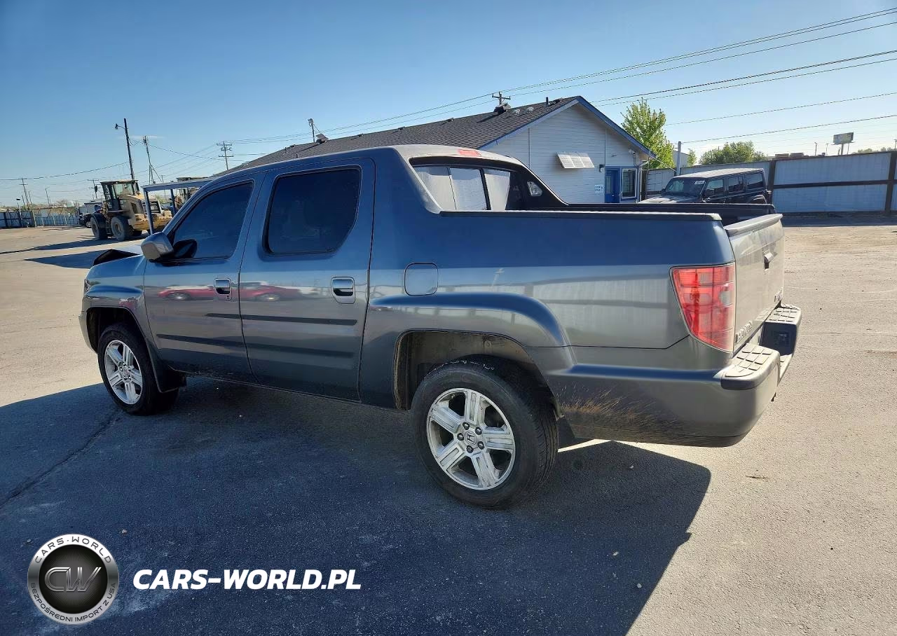 2011 Honda Ridgeline Rtl VIN:5FPYK1F58BB453705 - 2