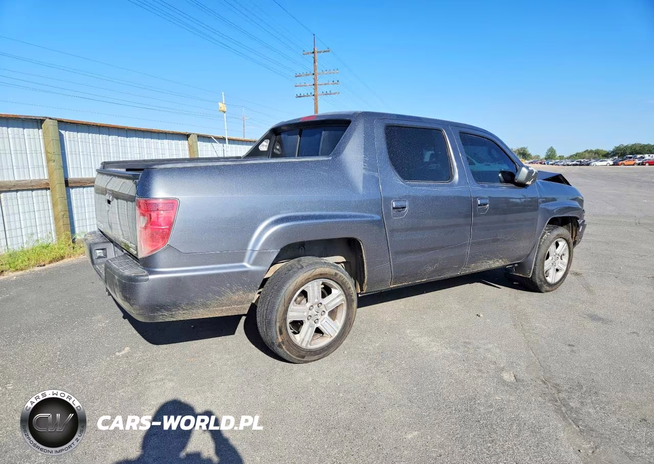 2011 Honda Ridgeline Rtl VIN:5FPYK1F58BB453705 - 3