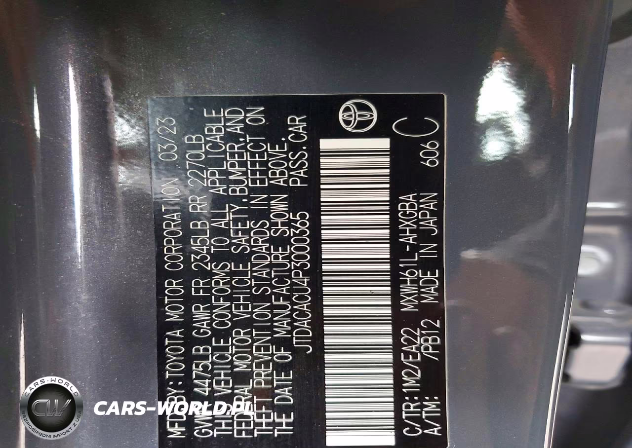 2023 Toyota Prius Prime Xse VIN:JTDACACU4P3000365 - 13