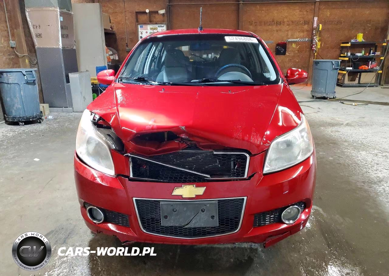 2009 Chevrolet Aveo Lt VIN:KL1TG66E29B606844 - 5