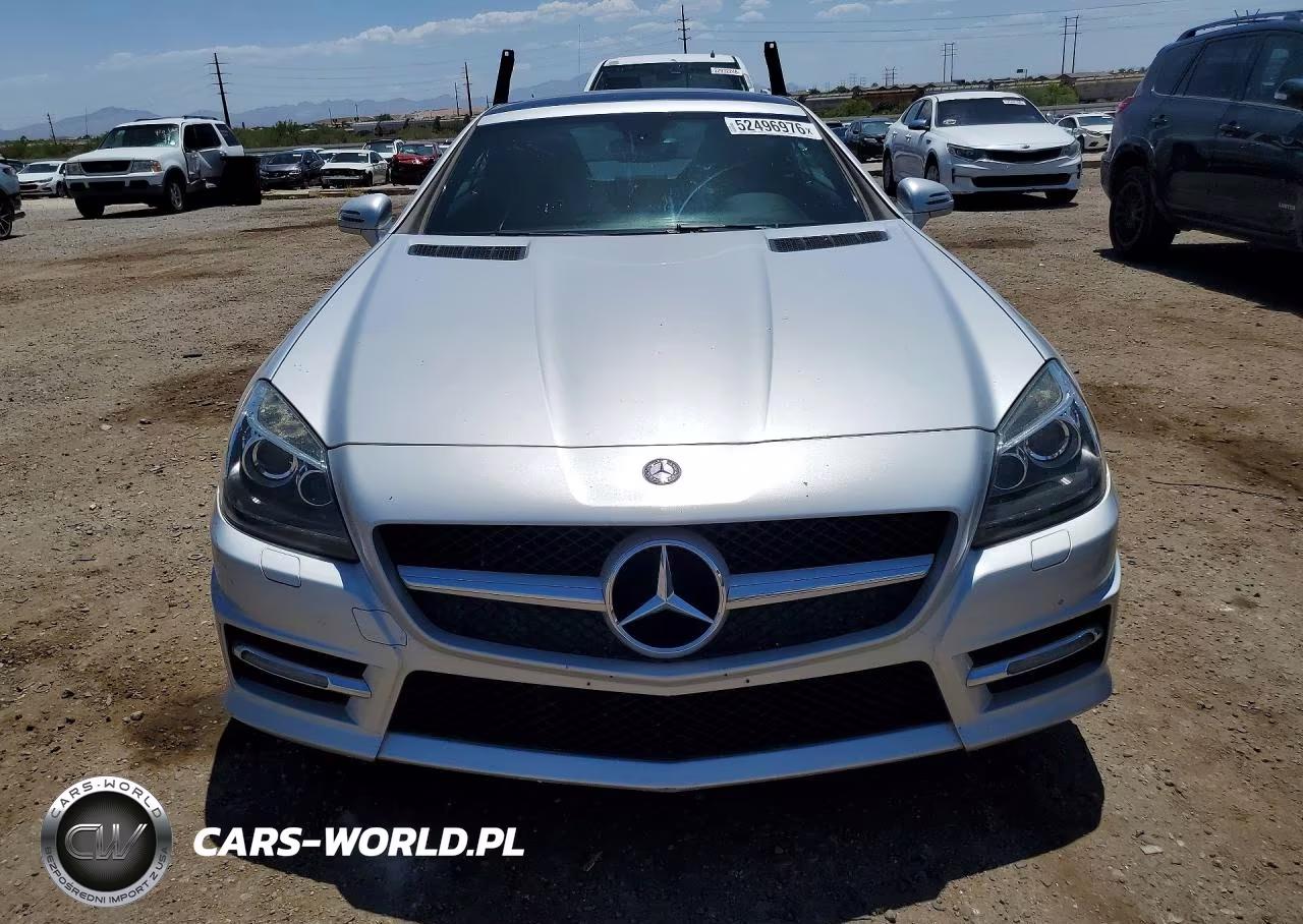 2012 Mercedes-Benz Slk 350 VIN:WDDPK5HA3CF012296 - 5