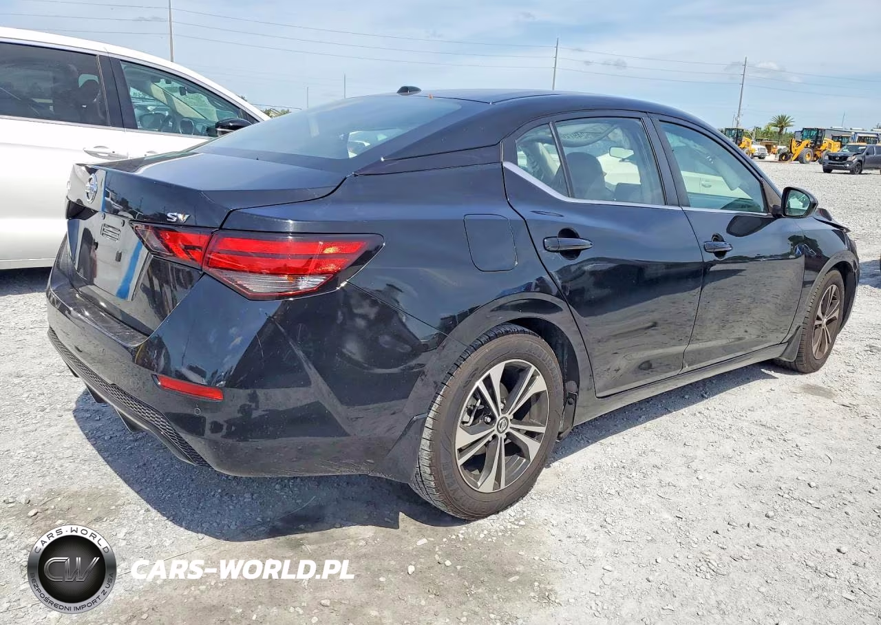2022 Nissan Sentra Sv VIN:3N1AB8CV8NY299225 - 3