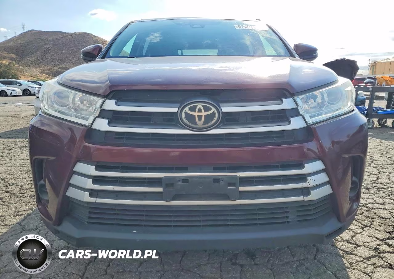 2017 Toyota Highlander Le VIN:5TDZZRFH9HS230028 - 5