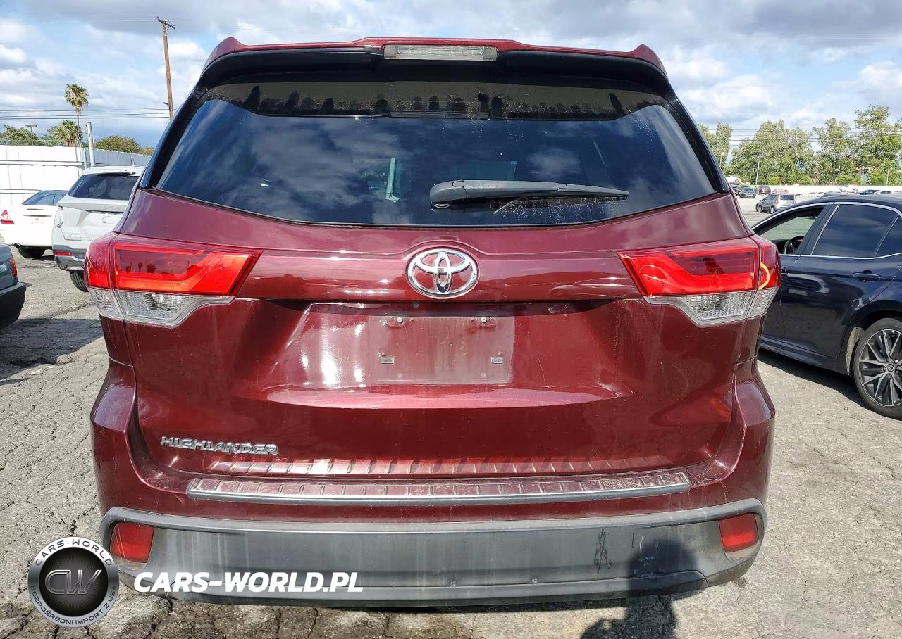 2017 Toyota Highlander Le VIN:5TDZZRFH9HS230028 - 6