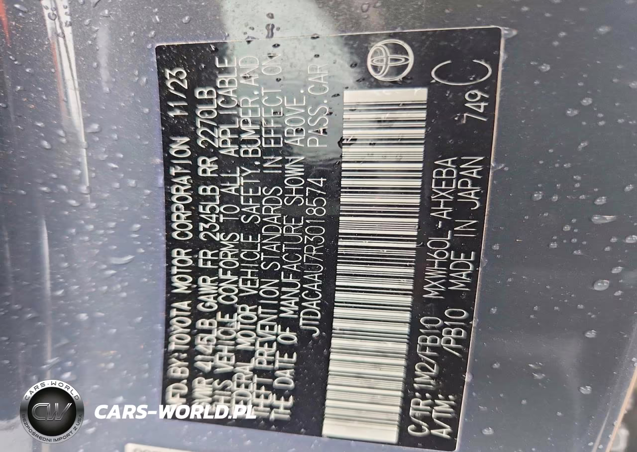 2024 Toyota Prius Le VIN:JTDACAAU7R3018574 - 13