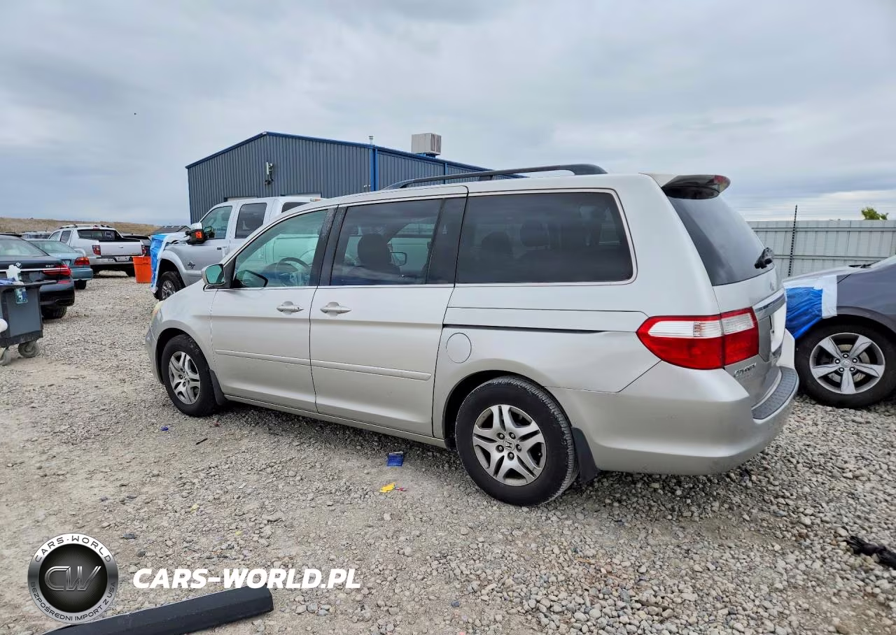 2007 Honda Odyssey Exl VIN:5FNRL38647B452022 - 2