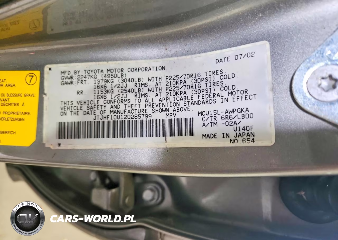 2002 Lexus Rx 300 VIN:JTJHF10U120285799 - 13
