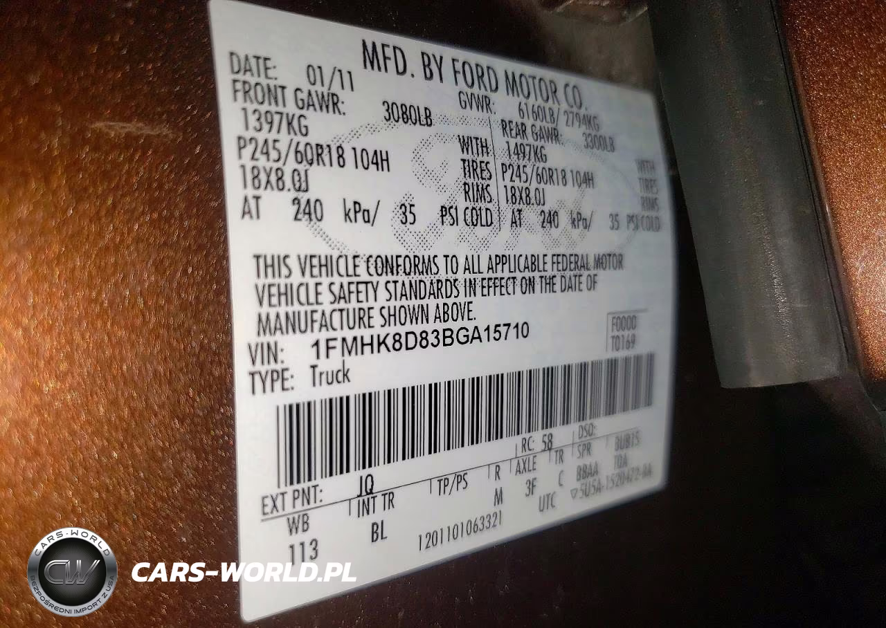 2011 Ford Explorer Xlt VIN:1FMHK8D83BGA15710 - 13