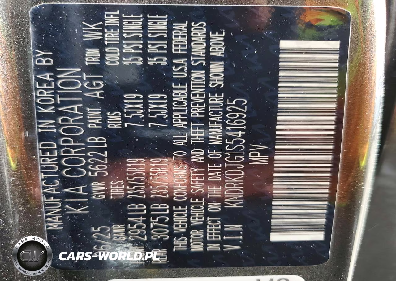 2025 Kia Sorento Sxp VIN:KNDRKDJG1S5416925 - 14