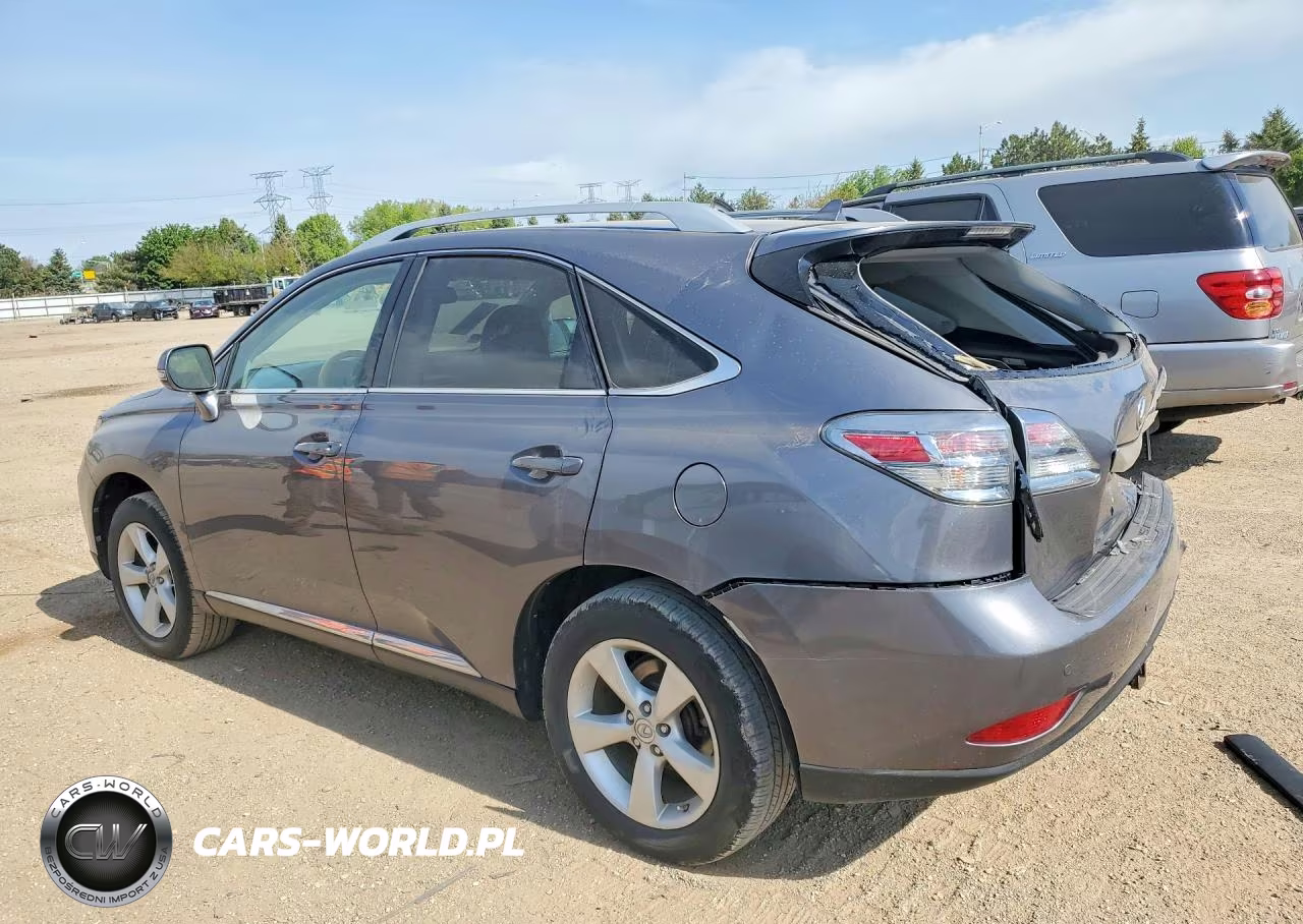 2012 Lexus Rx 350 VIN:2T2BK1BA2CC145044 - 2