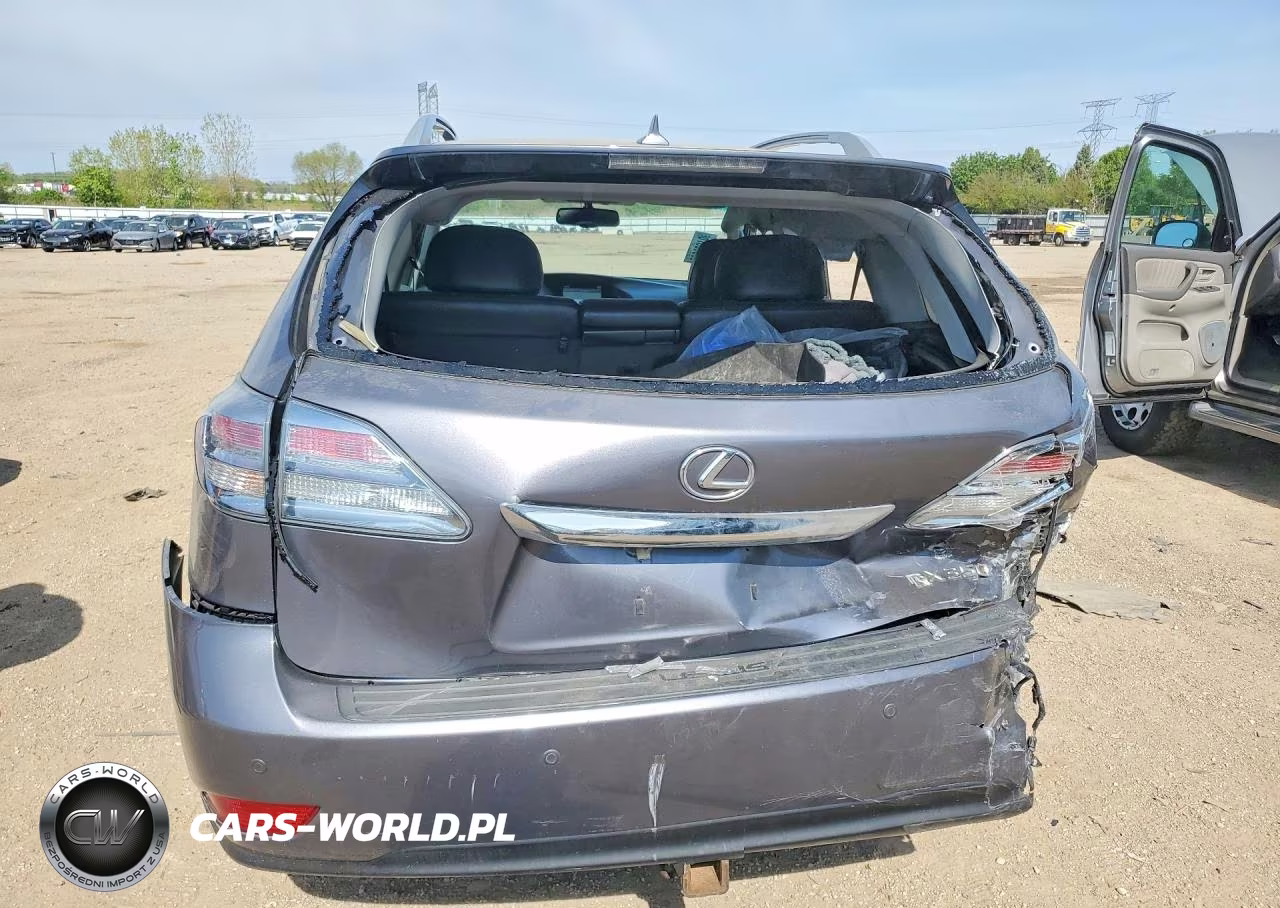 2012 Lexus Rx 350 VIN:2T2BK1BA2CC145044 - 6