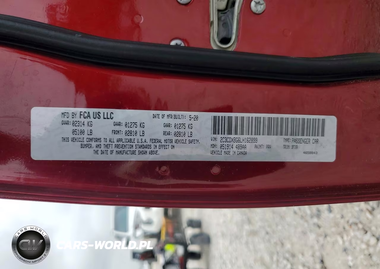 2020 Dodge Charger Sxt VIN:2C3CDXBG6LH162899 - 12