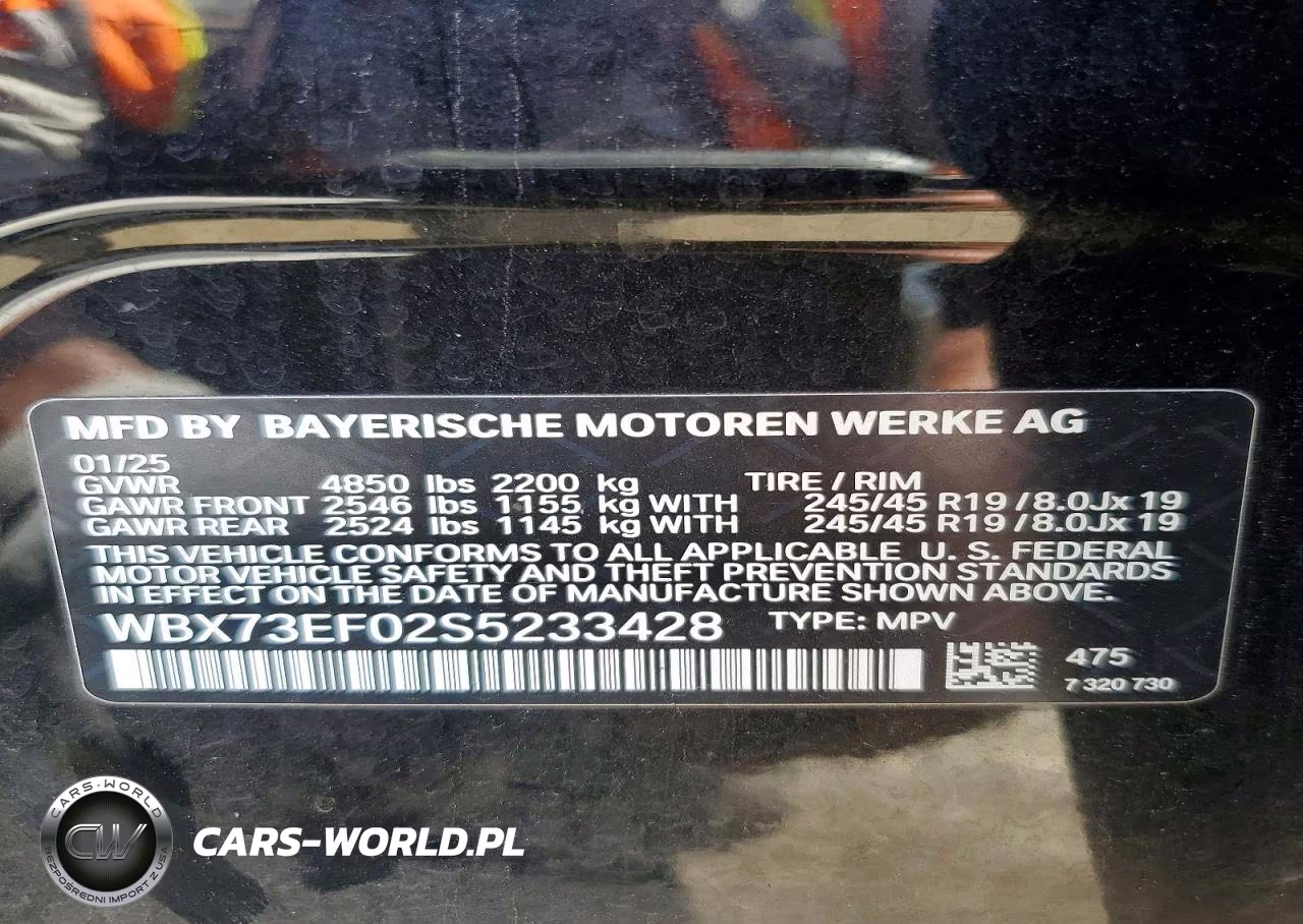 2025 BMW X1 xDrive28I VIN:WBX73EF02S5233428 - 14
