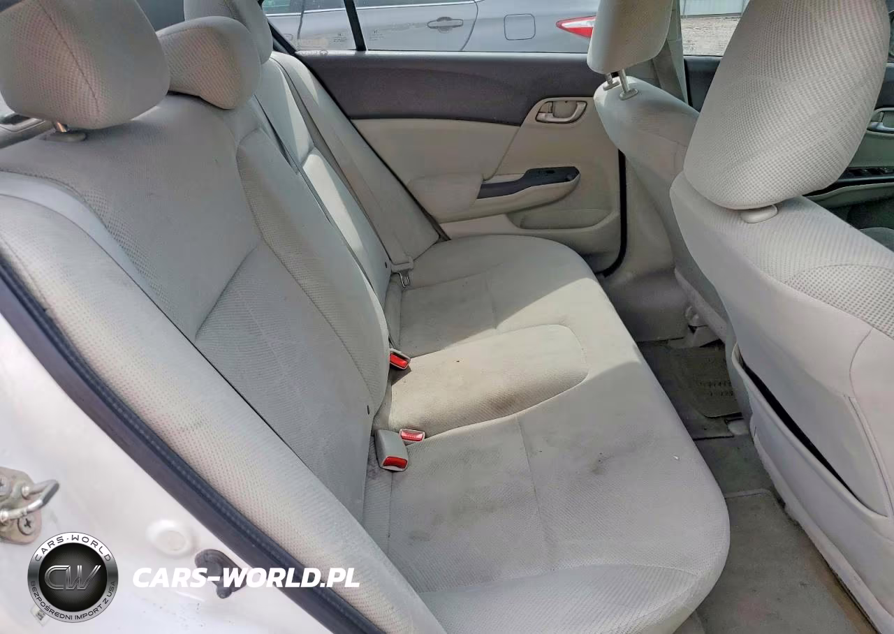 2012 Honda Civic Lx VIN:2HGFB2F57CH604102 - 10