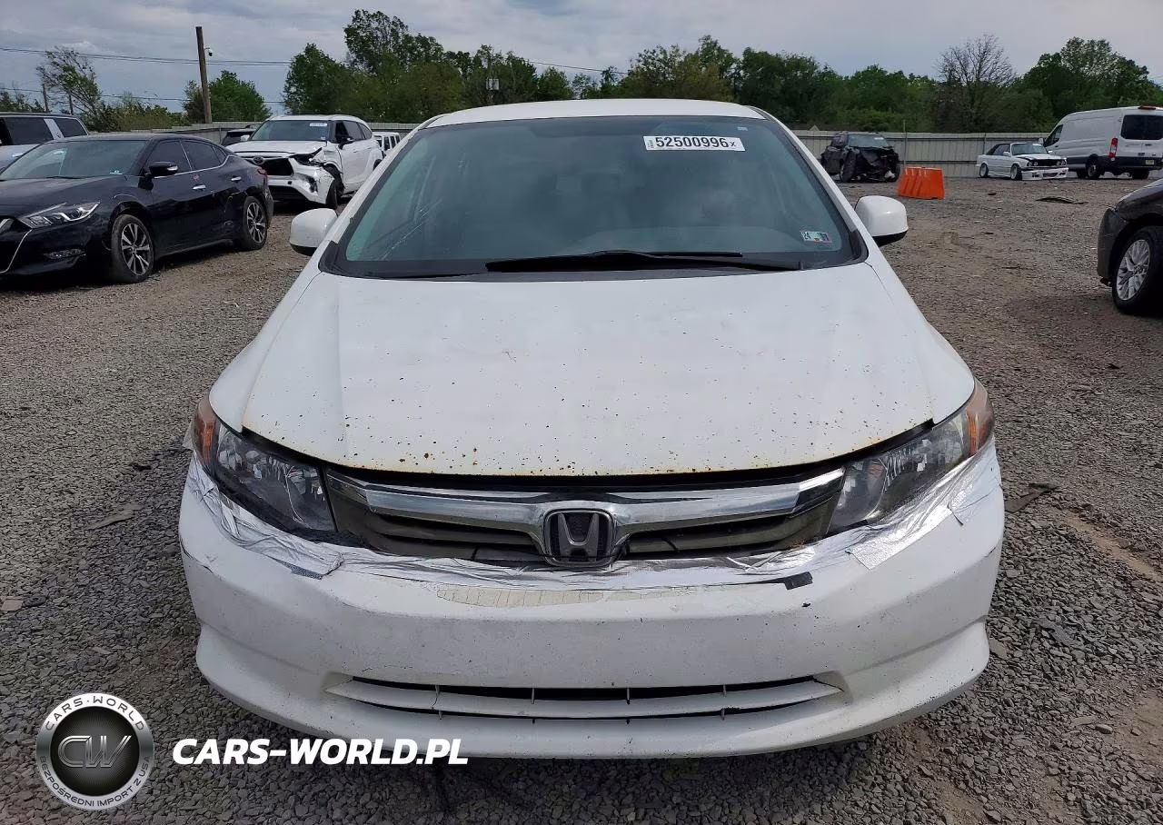 2012 Honda Civic Lx VIN:2HGFB2F57CH604102 - 5