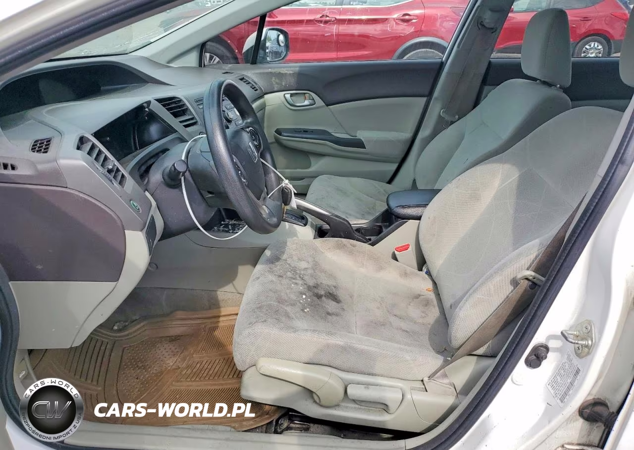 2012 Honda Civic Lx VIN:2HGFB2F57CH604102 - 7