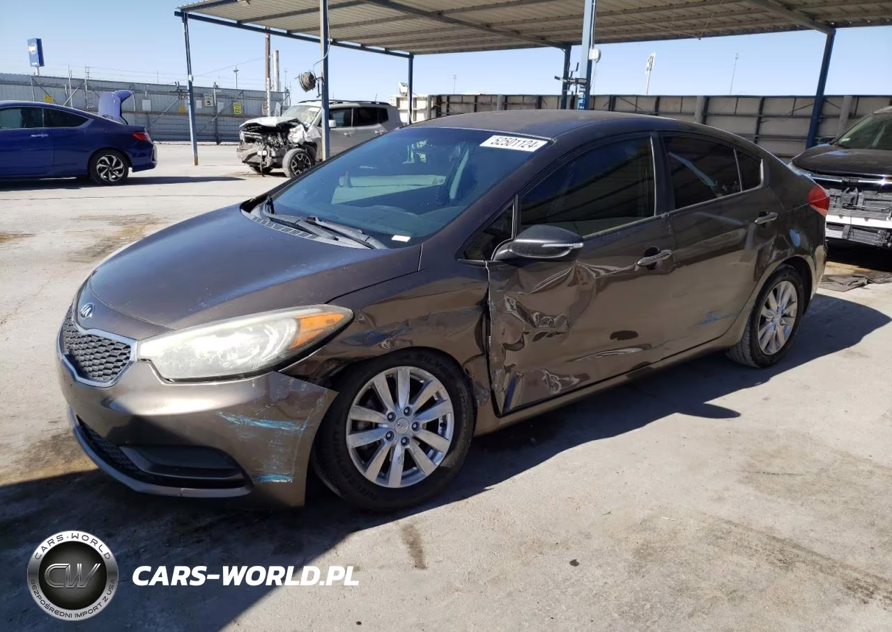 2014 Kia Forte Lx VIN:KNAFX4A68E5147772 - 1