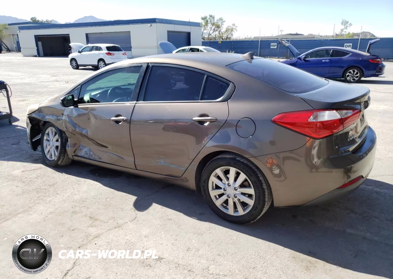 2014 Kia Forte Lx VIN:KNAFX4A68E5147772 - 2