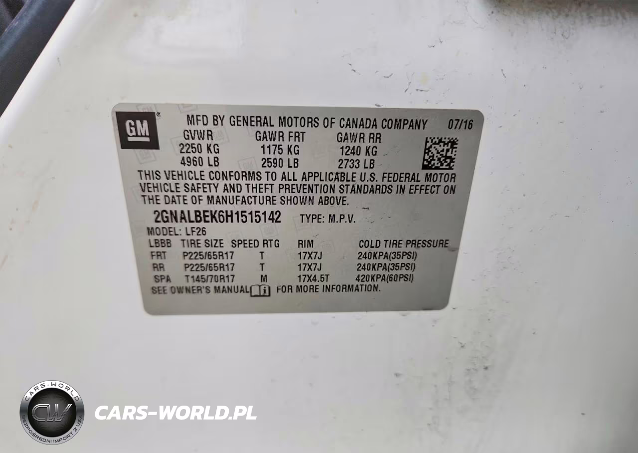 2017 Chevrolet Equinox Ls VIN:2GNALBEK6H1515142 - 13