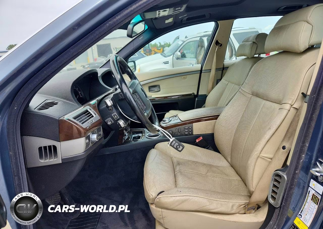 2008 BMW 750 Li VIN:WBAHN83588DT80457 - 7