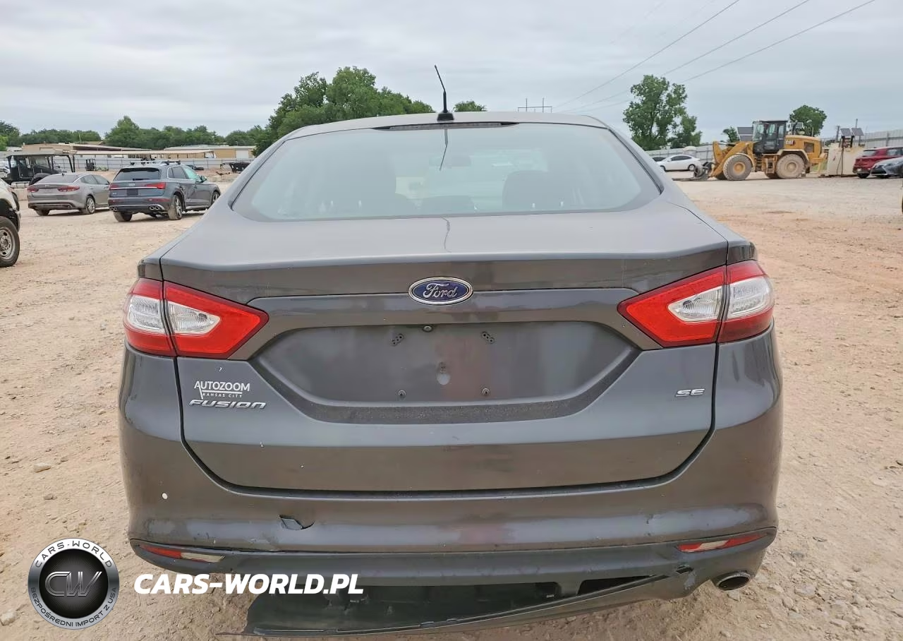 2016 Ford Fusion Se VIN:3FA6P0H70GR389617 - 6