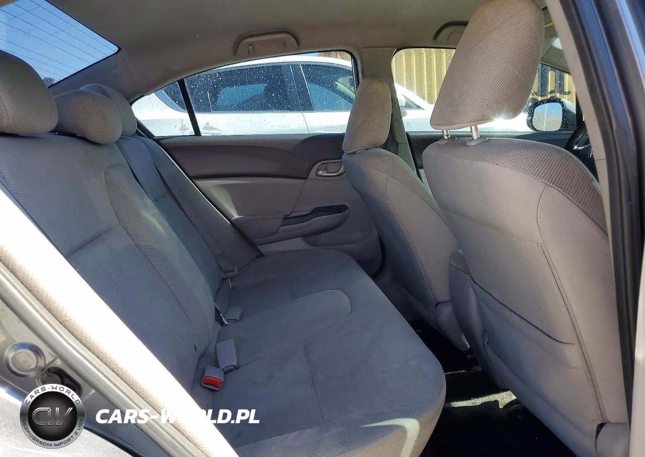 2012 Honda Civic Lx VIN:19XFB2F55CE325421 - 10