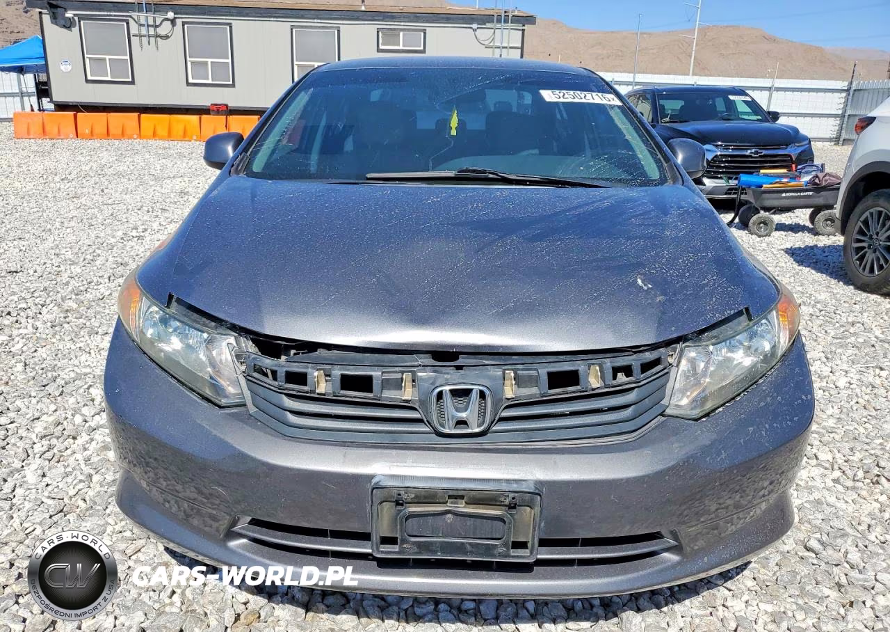 2012 Honda Civic Lx VIN:19XFB2F55CE325421 - 5