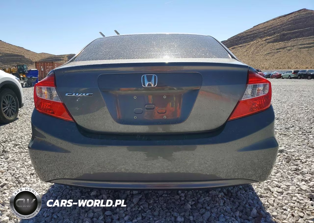 2012 Honda Civic Lx VIN:19XFB2F55CE325421 - 6