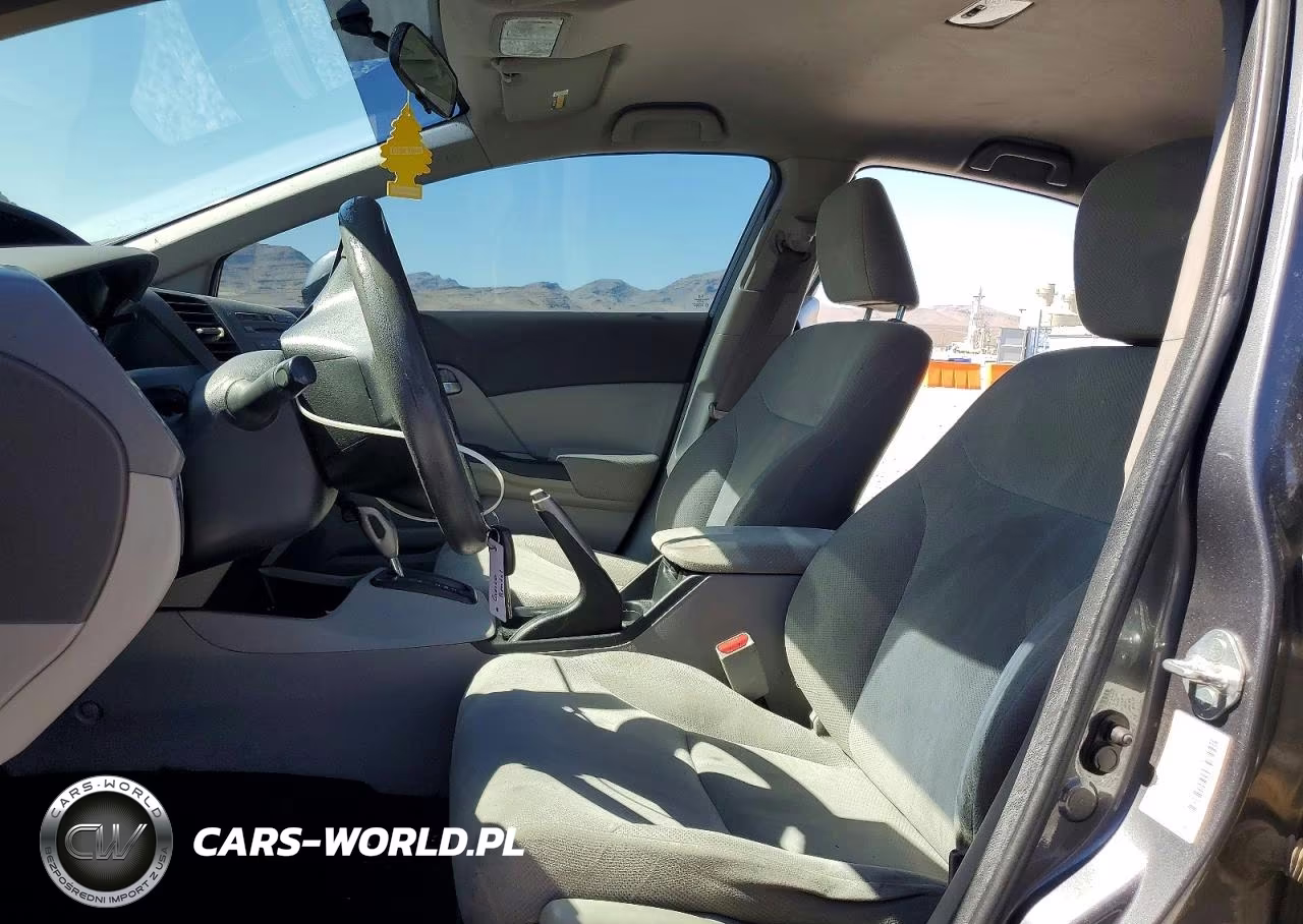 2012 Honda Civic Lx VIN:19XFB2F55CE325421 - 7