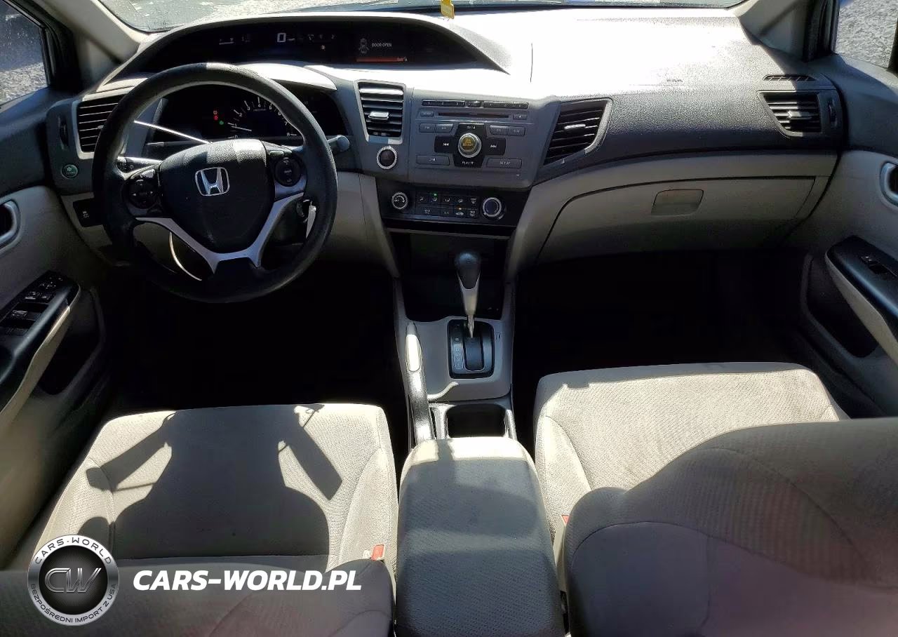 2012 Honda Civic Lx VIN:19XFB2F55CE325421 - 8