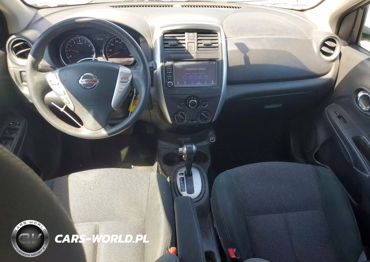 2019 Nissan Versa Sv VIN:3N1CN7AP8KL850339 - 8