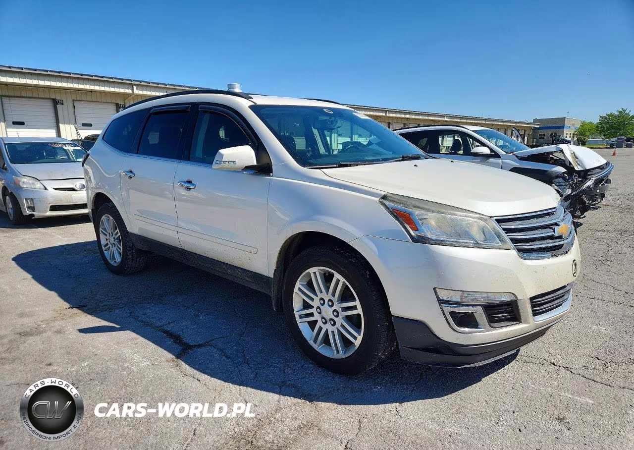 2014 Chevrolet Traverse Lt VIN:1GNKRGKD0EJ242111 - 3