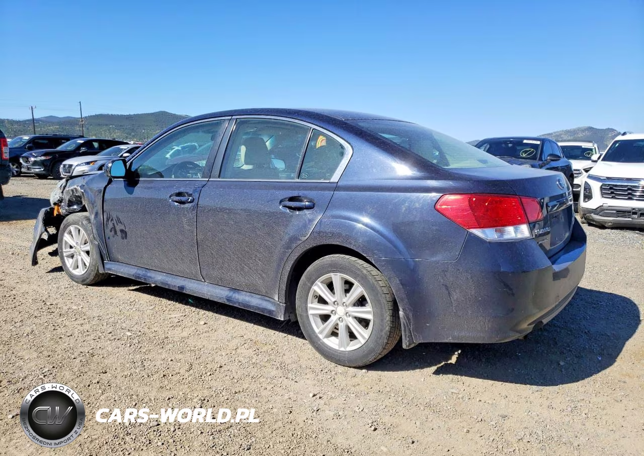 2012 Subaru Legacy 2.5I VIN:4S3BMBA69C3025347 - 2