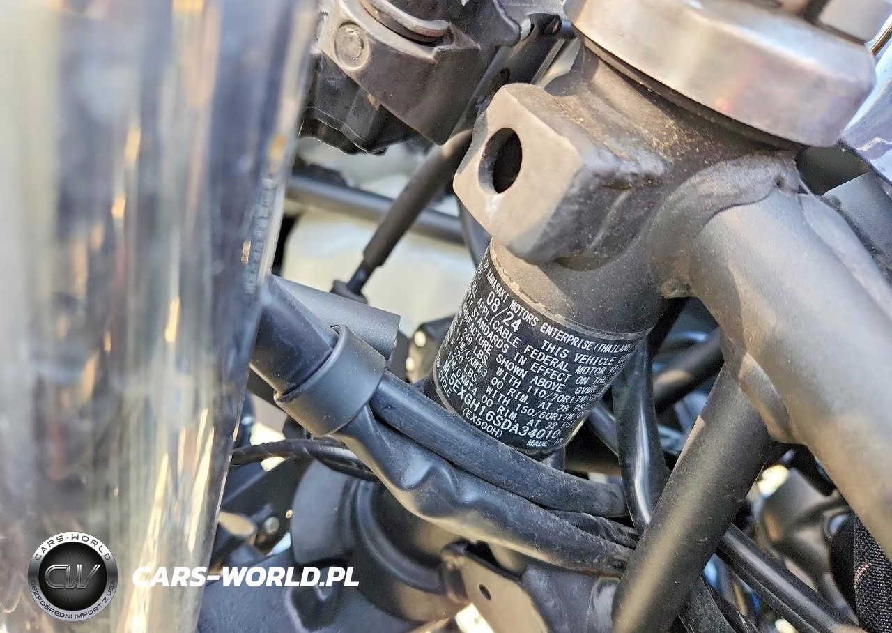 2025 Kawasaki Ex500 H VIN:ML5EXGH16SDA34010 - 9