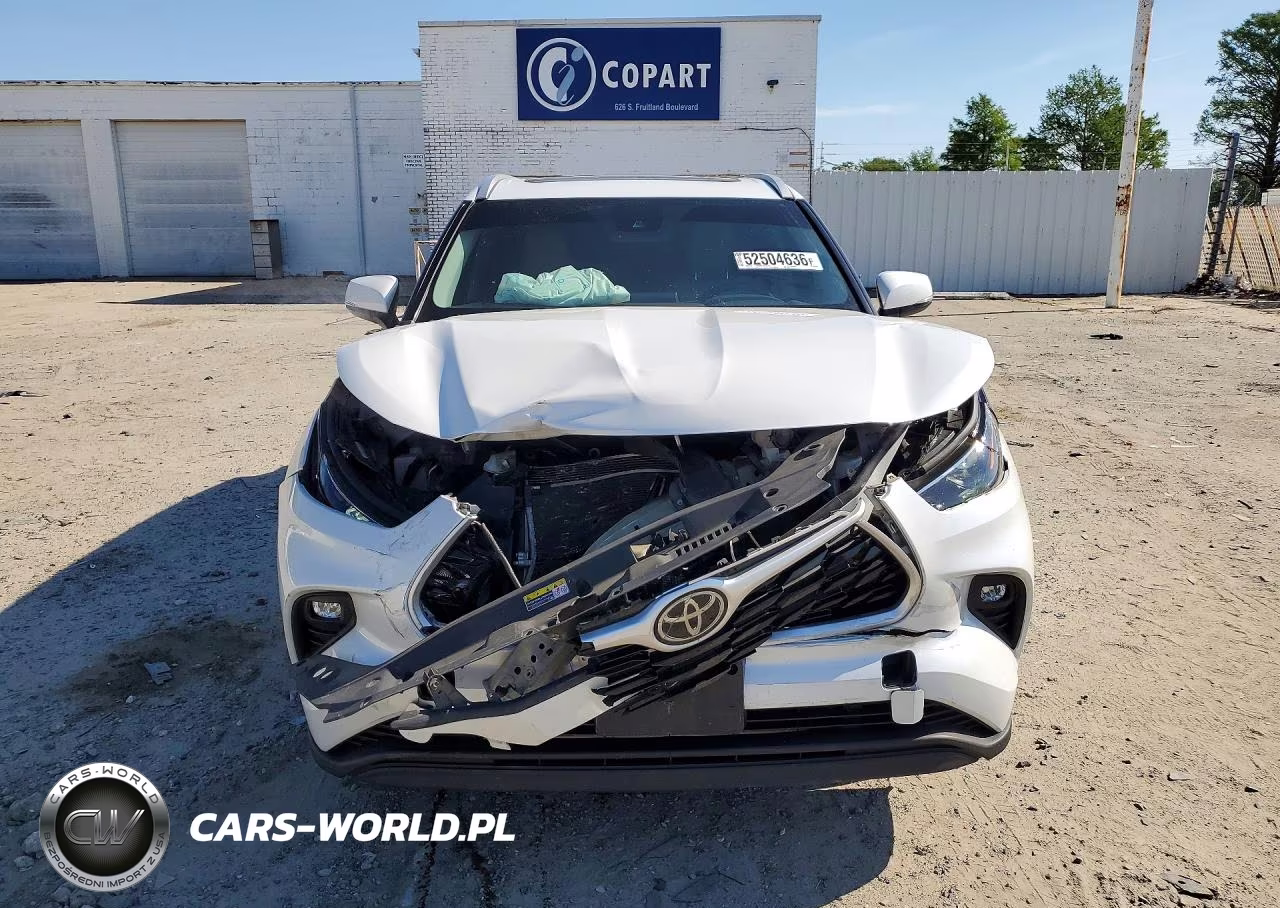 2022 Toyota Highlander Xle VIN:5TDGZRAH2NS539737 - 5