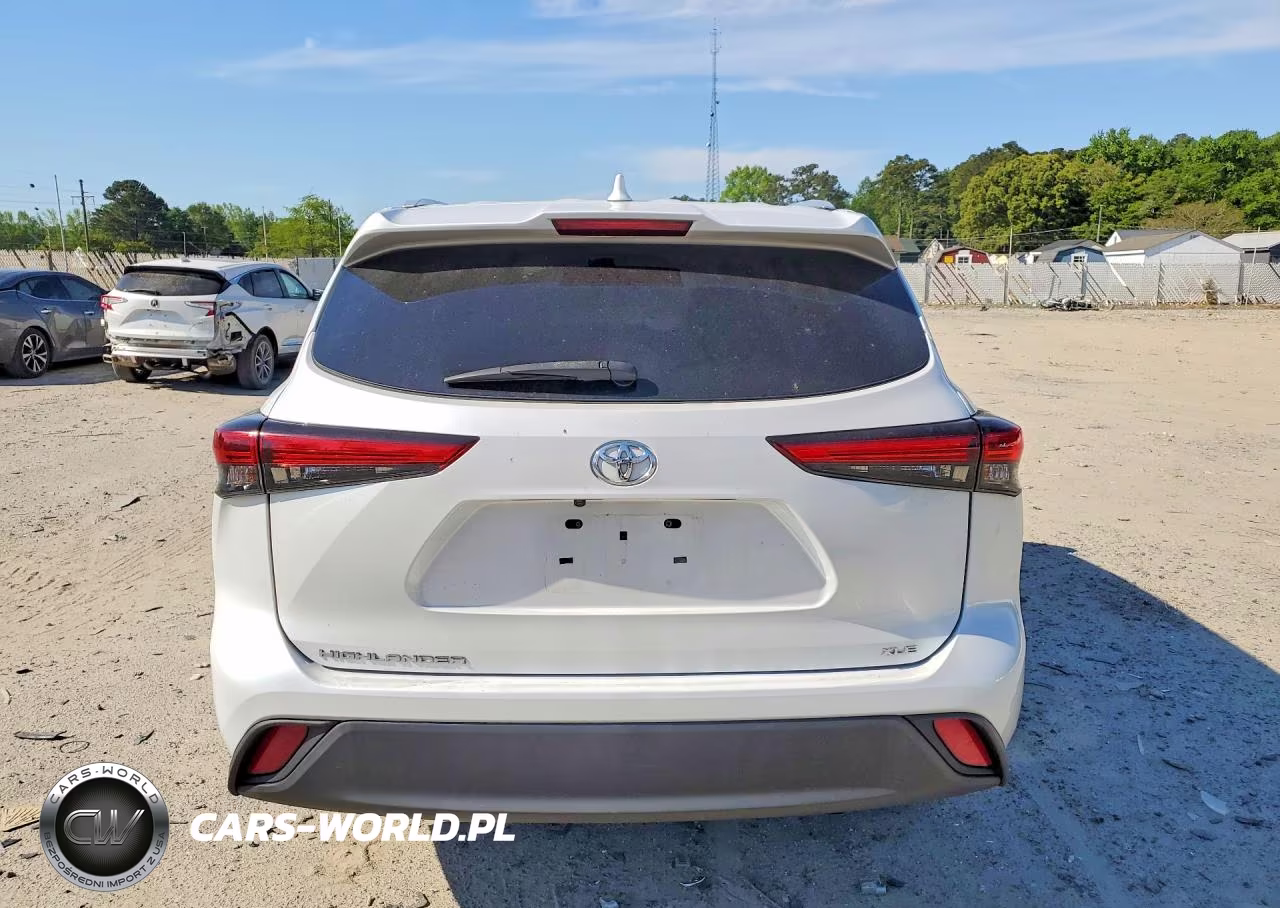 2022 Toyota Highlander Xle VIN:5TDGZRAH2NS539737 - 6