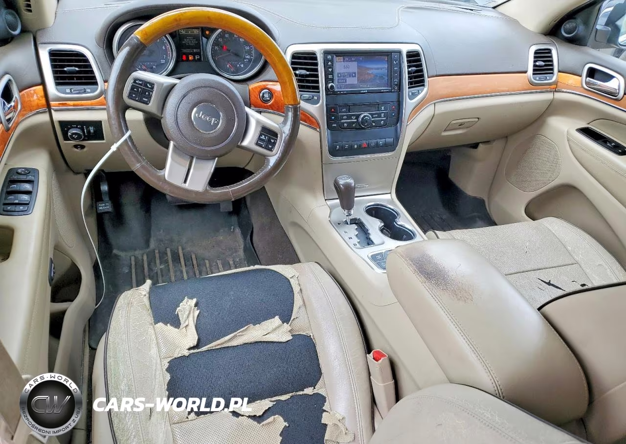 2011 Jeep Grand Cherokee Overland VIN:1J4RR6GT3BC551678 - 8