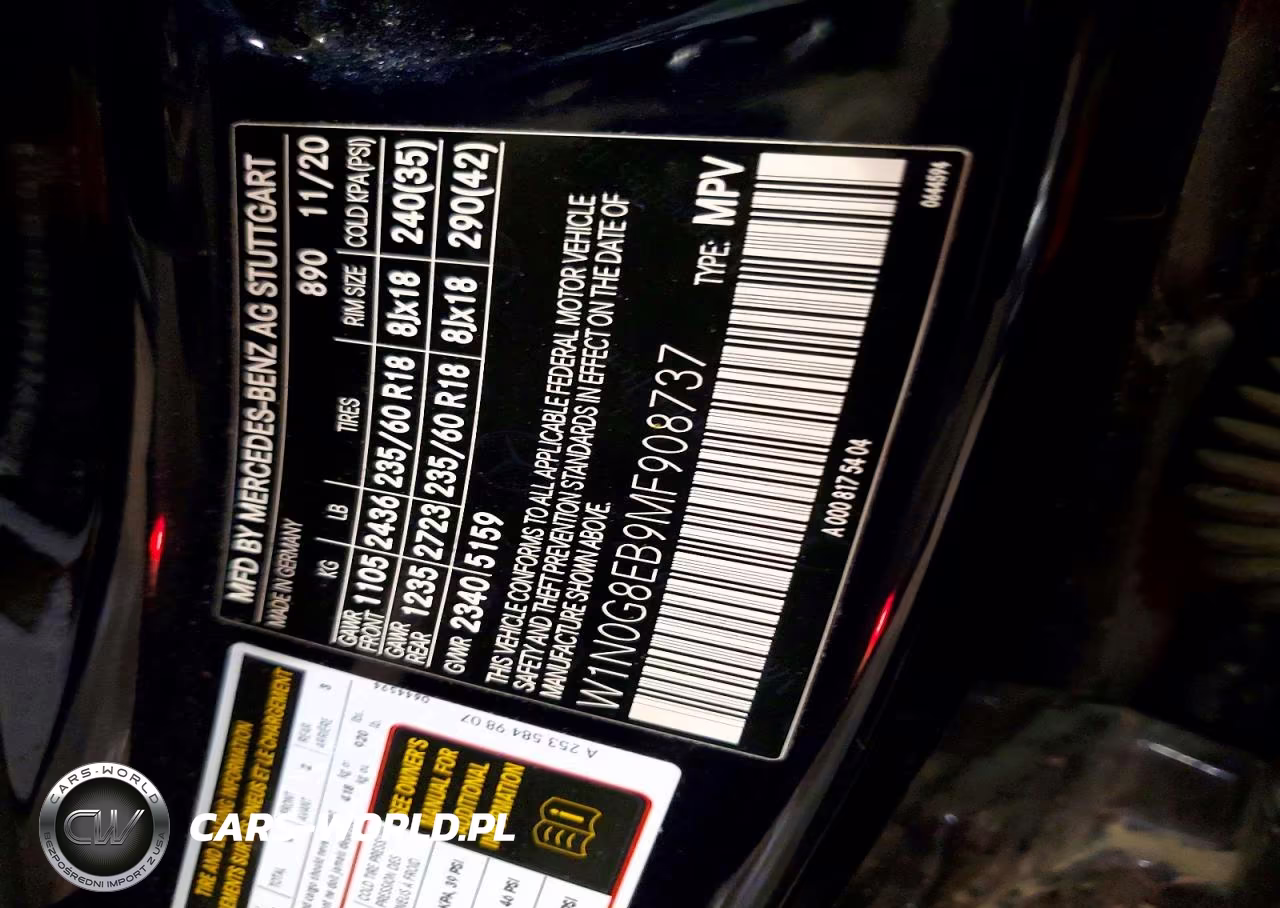 2021 Mercedes-Benz Glc 300 4Matic VIN:W1N0G8EB9MF908737 - 14