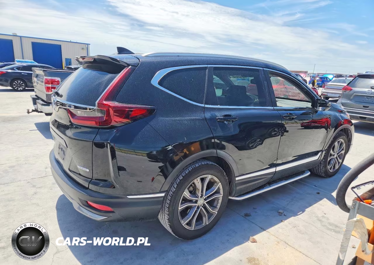 2020 Honda Cr-V Touring VIN:5J6RW1H99LL003202 - 3