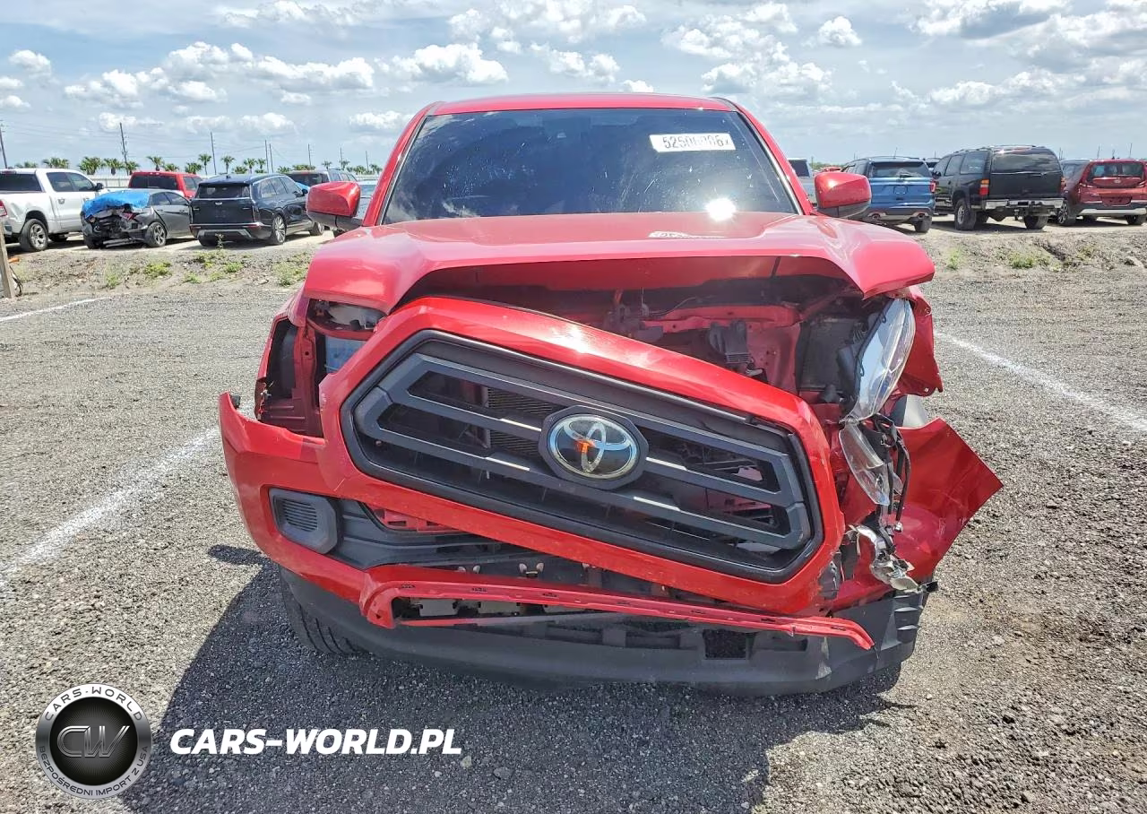 2022 Toyota Tacoma Sr VIN:3TYAX5GN6NT040204 - 5
