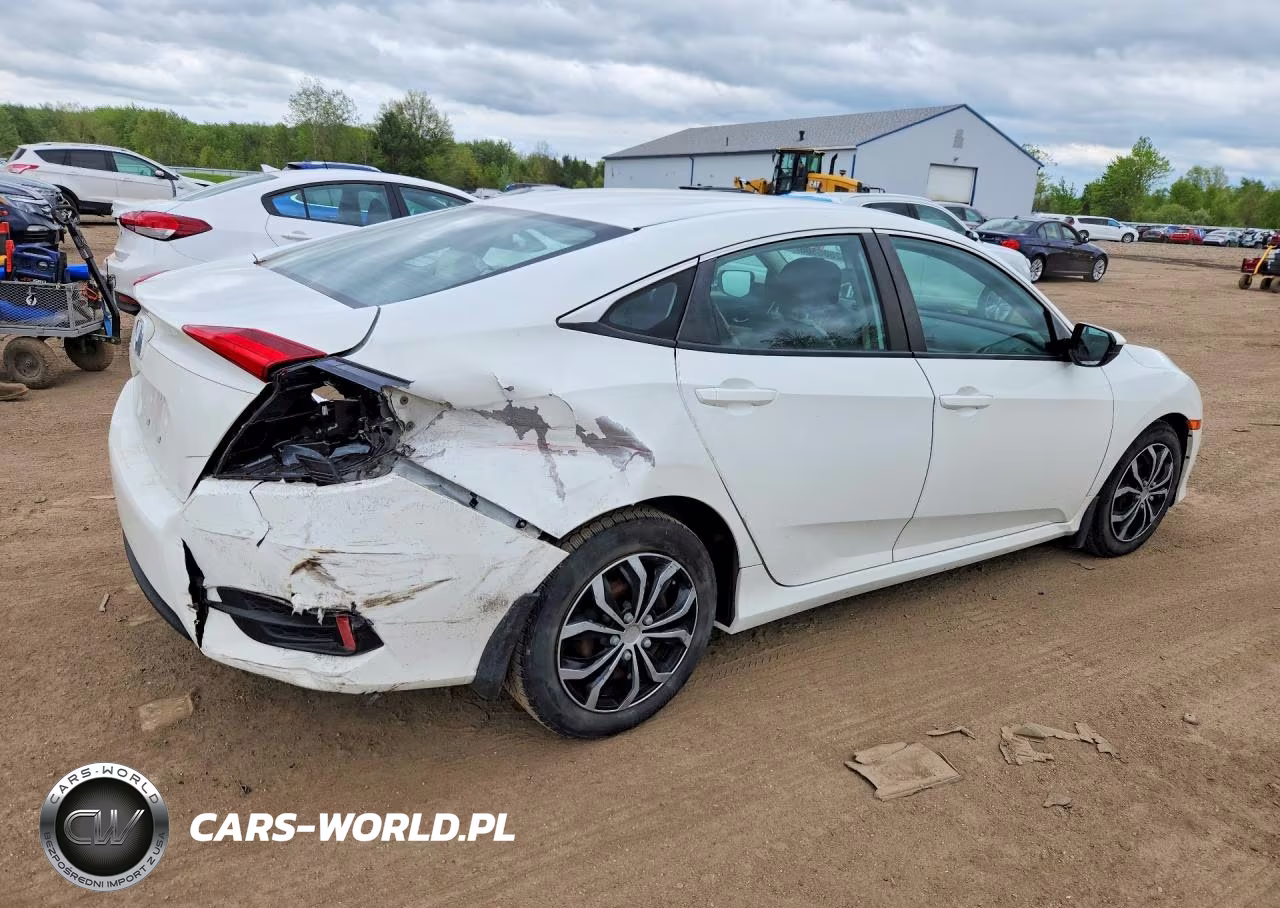 2018 Honda Civic Lx VIN:2HGFC2F56JH591840 - 3