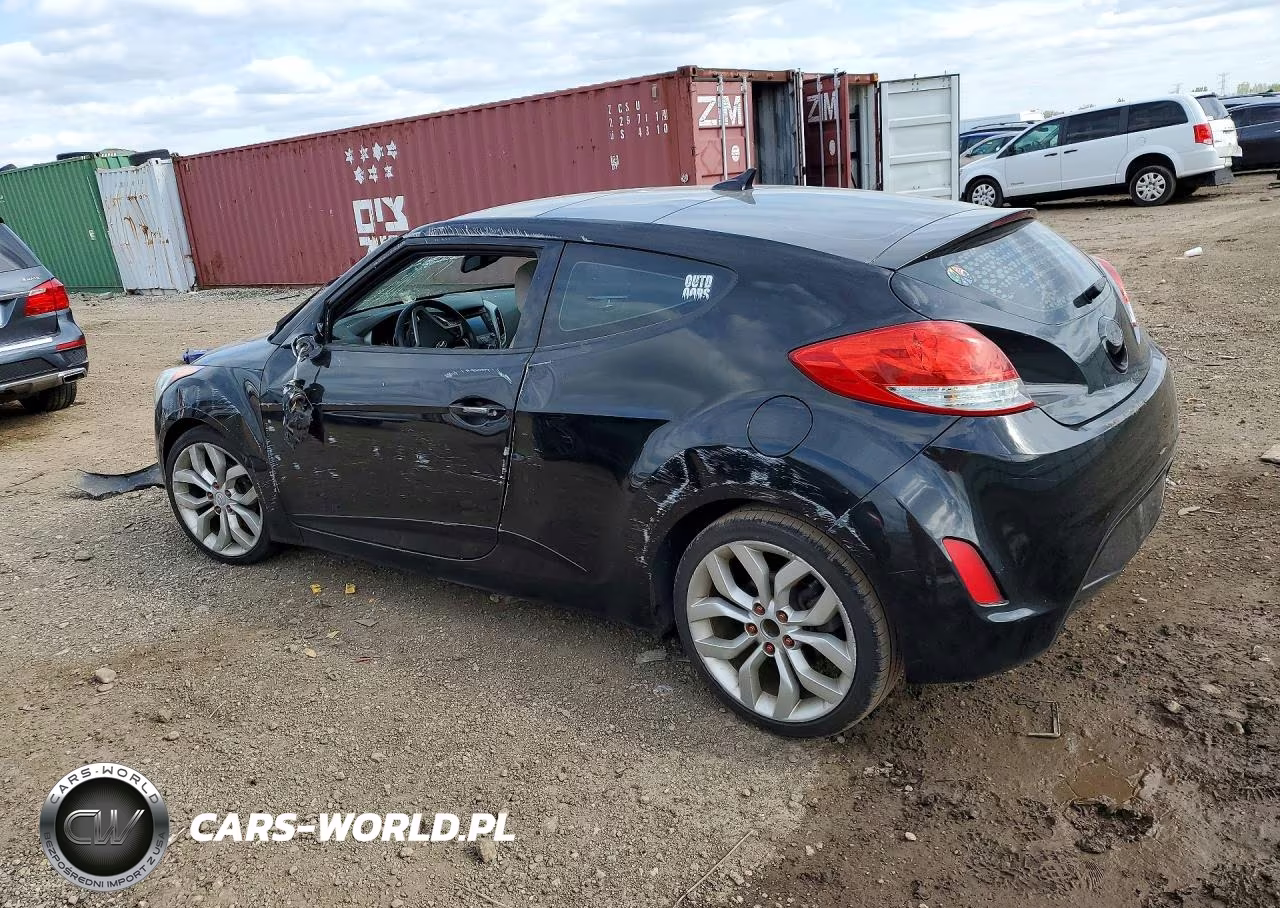 2012 Hyundai Veloster Base VIN:KMHTC6AD0CU043853 - 2