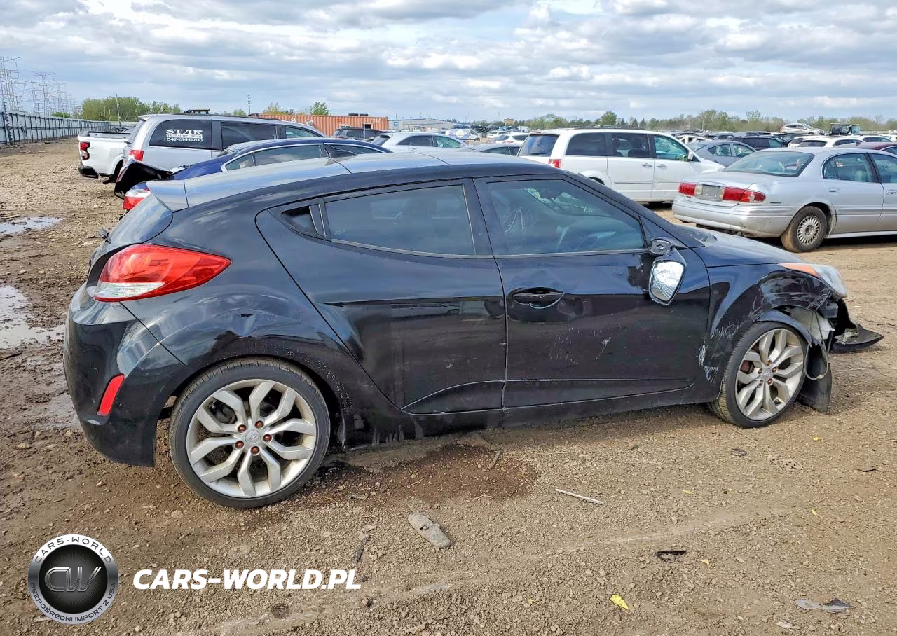2012 Hyundai Veloster Base VIN:KMHTC6AD0CU043853 - 3