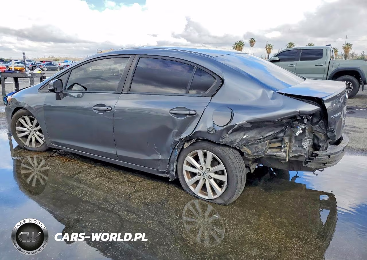 2012 Honda Civic Ex VIN:2HGFB2F86CH302763 - 2