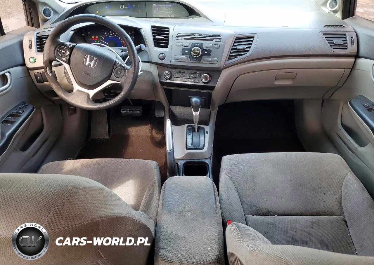2012 Honda Civic Ex VIN:2HGFB2F86CH302763 - 8